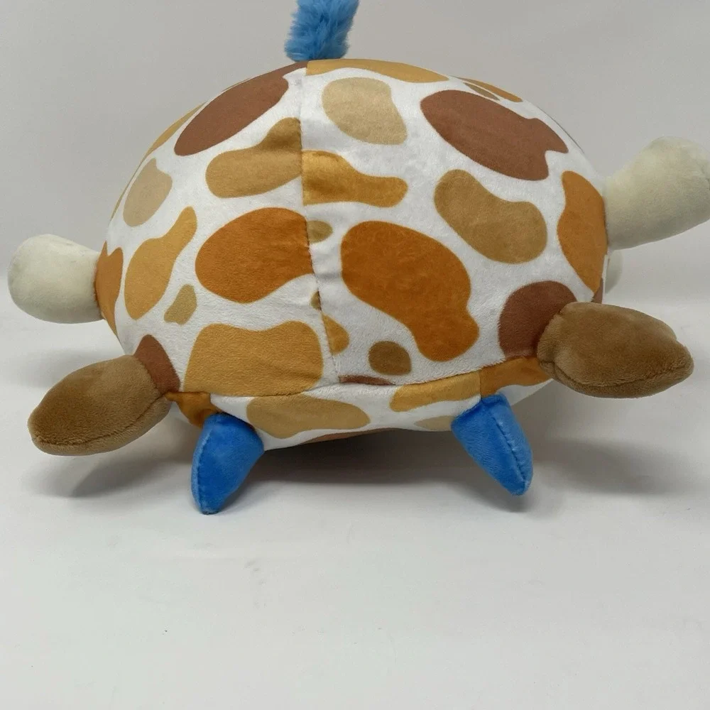 Dream Beams BASIL THE BULL Glow in the‎ Dark Stuffed Plush Toy Squish Happy Line